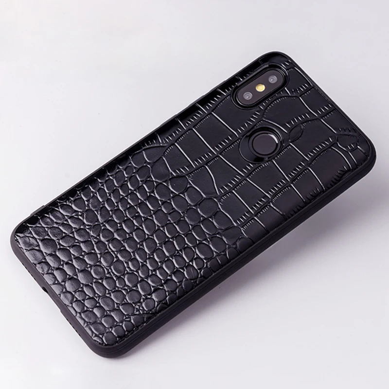 Чехол для телефона mi llet 8 из крокодиловой кожи с полным рантом PU для mi 9 A1 6X mi X 2S 3 notes 5 6Pro 7