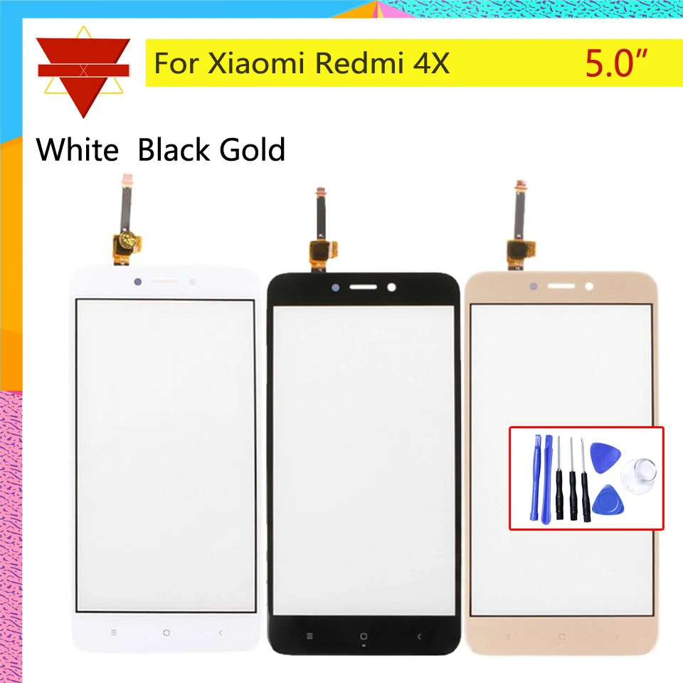 Оригинальная передняя панель Redmi 4X 5 0 &quotдля Xiaomi Redmi4X сенсорный экран датчик ЖК