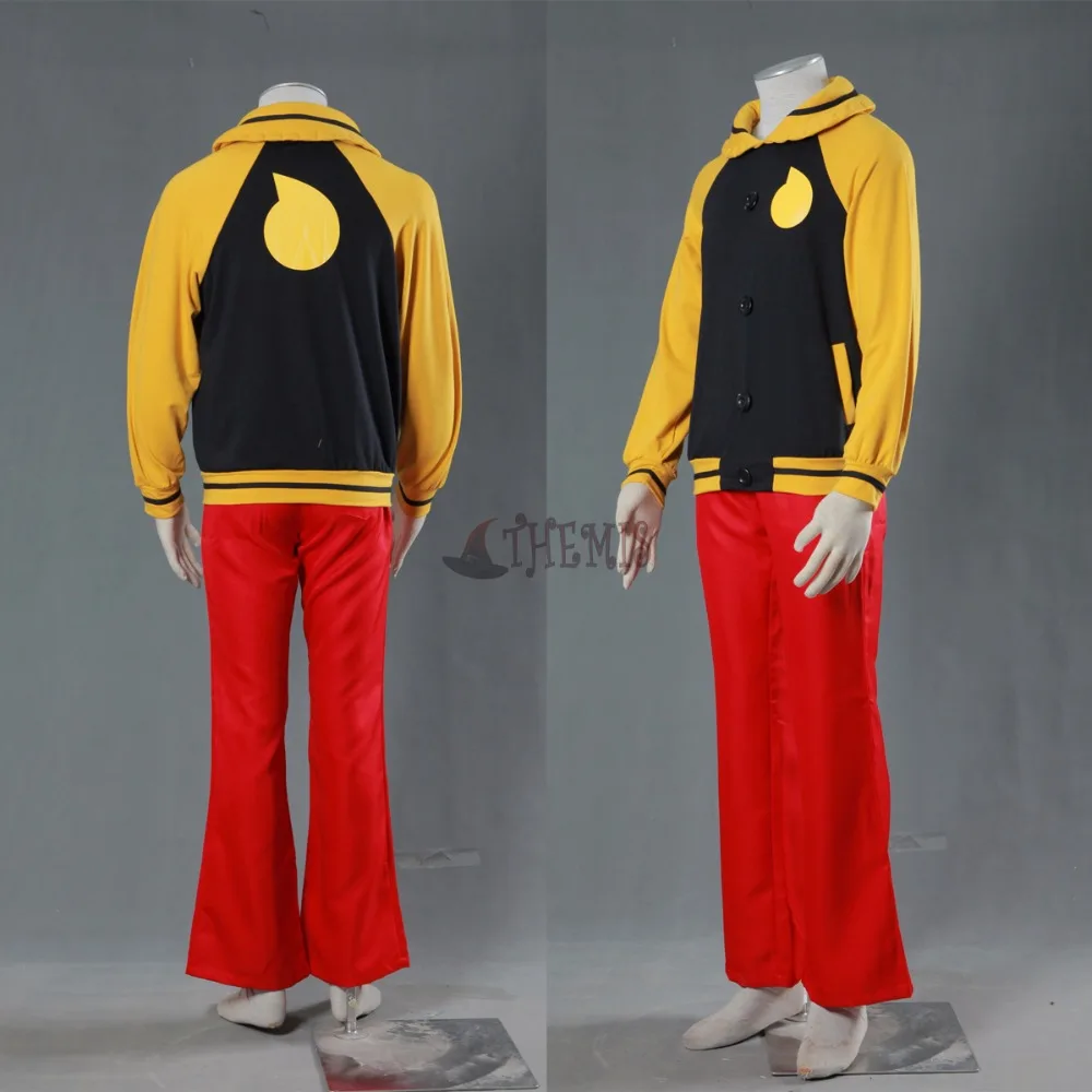 Athemis/костюм для косплея черная звезда Пожиратель души костюм пальто штаны и