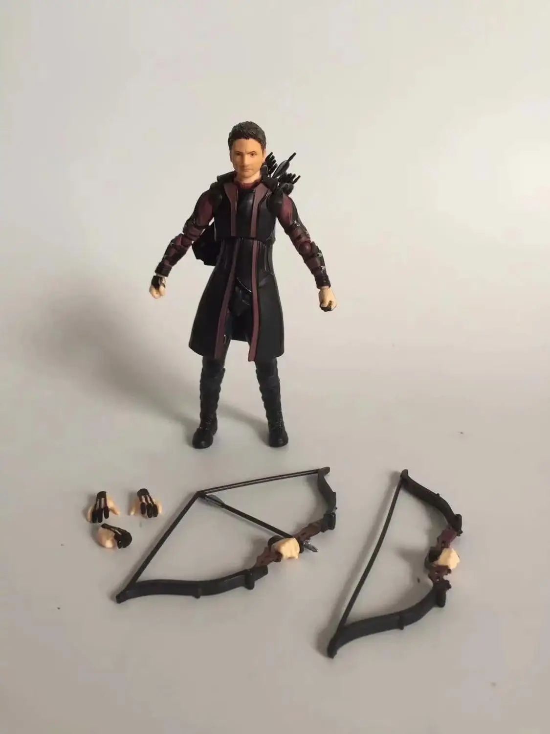 Новый хит! 15 см SHF Мстители Hawkeye Супергерои ПВХ фигурка Коллекционная модель