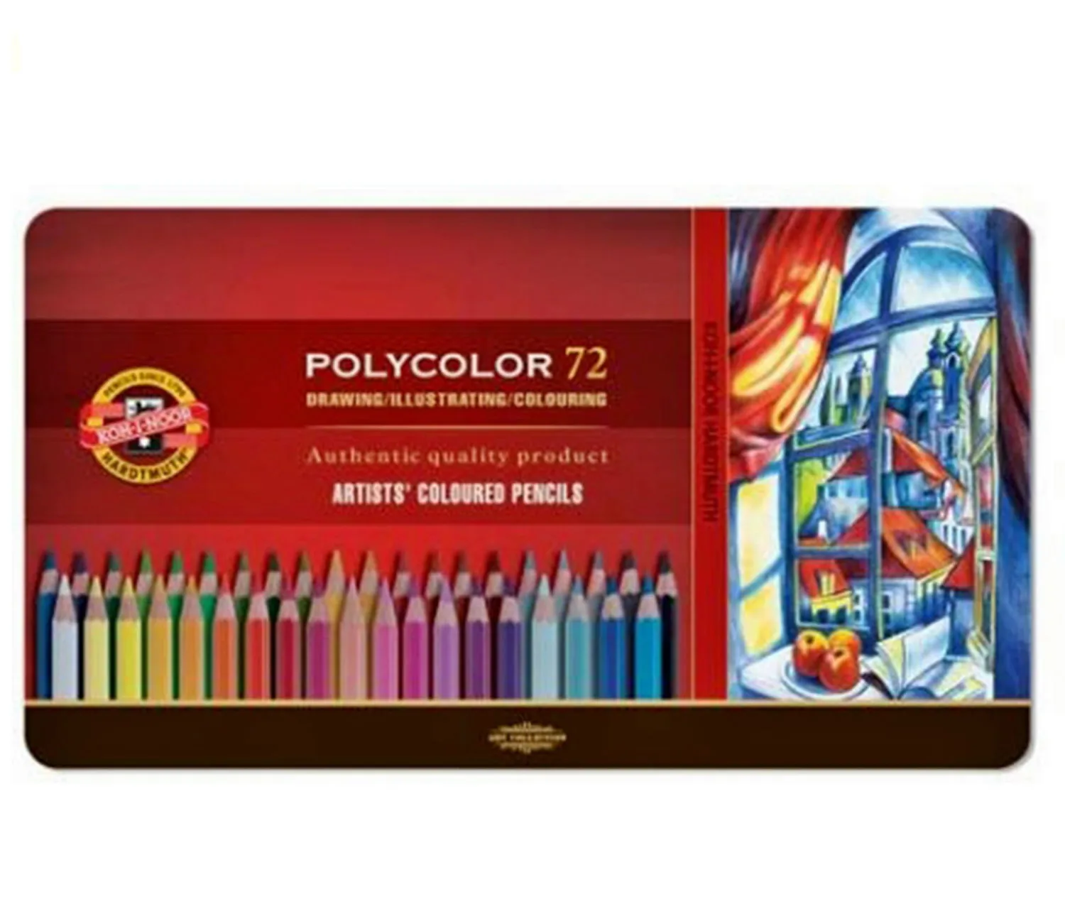 Koh i noor POLYCOLOR 24/36/48/72 Олово набор Profesional карандаши Polycolor шестиугольная художников