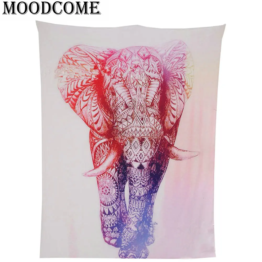 indiano mandala elephant blanket hippie wall hanging decorative | Дом и сад
