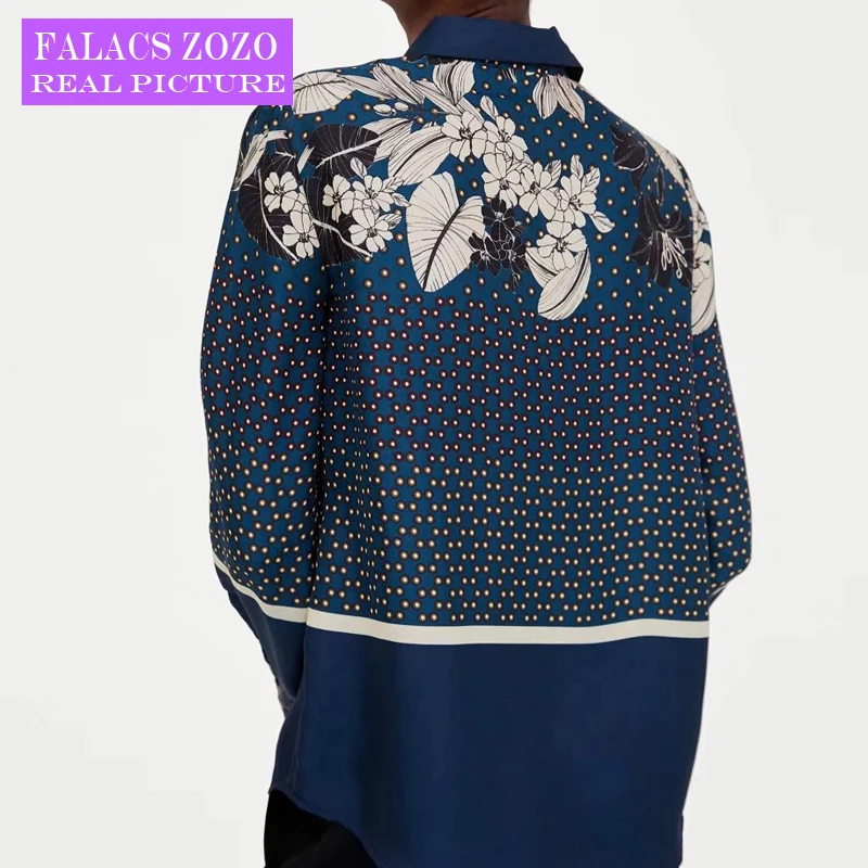 Falacs zozo лето осень минималистский старинные офис леди формальные цветочным