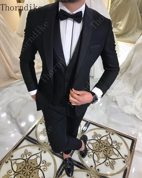 suits16 Цветные мужские костюмы из 3 предметов, облегающие повседневные деловые костюмы для жениха, армейский зеленый платок, смокинги с лацканами для торжественных свадеб(Блейзер+ брюки+ жилет - Цвет: suits16