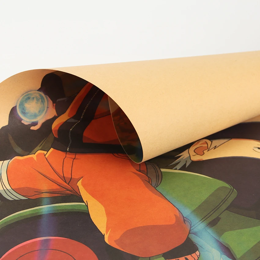 TIE LER Naruto Uzumaki B стиль классический японский мультфильм комикс крафт-бумага Бар плакат ретро плакат декоративной живописи 51,5x36 см