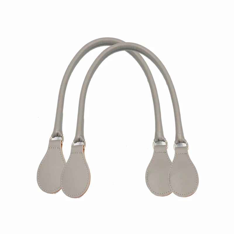 Короткая Длинная Круглая ручка из ПУ с d-образной пряжкой для городского