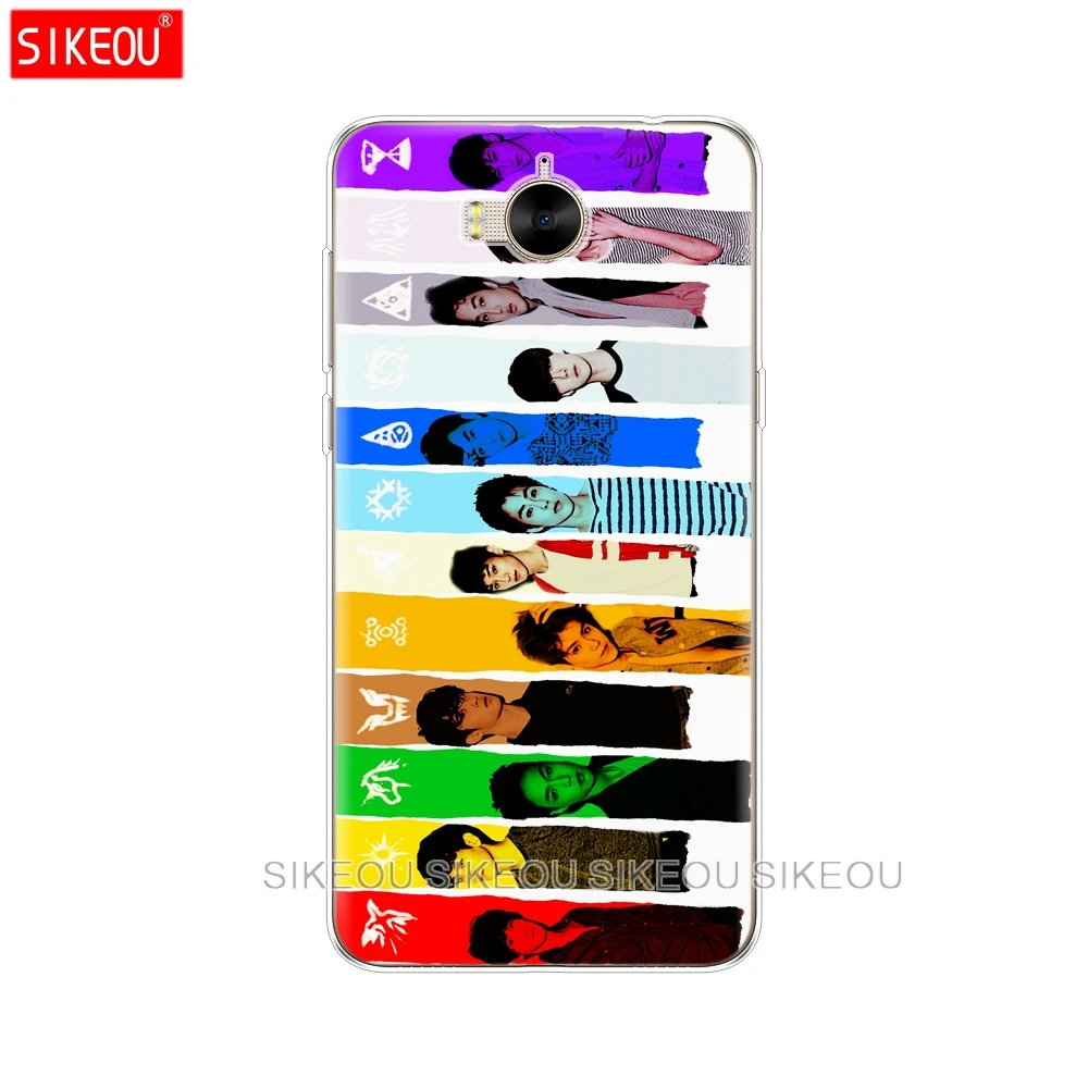 Силиконовый чехол для телефона huawei Y3 Y6 Y5 2 II 2017 nova 2s LITE plus Kpop exo LUHAN Park Chanyeol|Бамперы| |