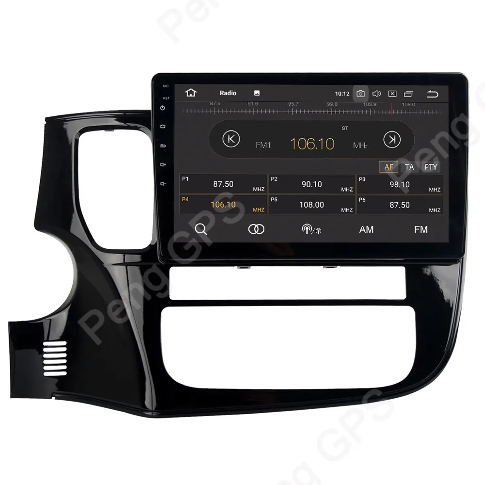 10. 2 &quotIPS 8 Core DVD плеер Din Android 9 0 автомобильное радио для MITSUBISHI OUTLANDER 2014 2015 2016 2017 GPS