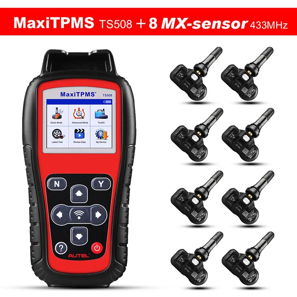 Autel TPMS инструмент для переобучения MaxiTPMS TS508K программирование сброс активация