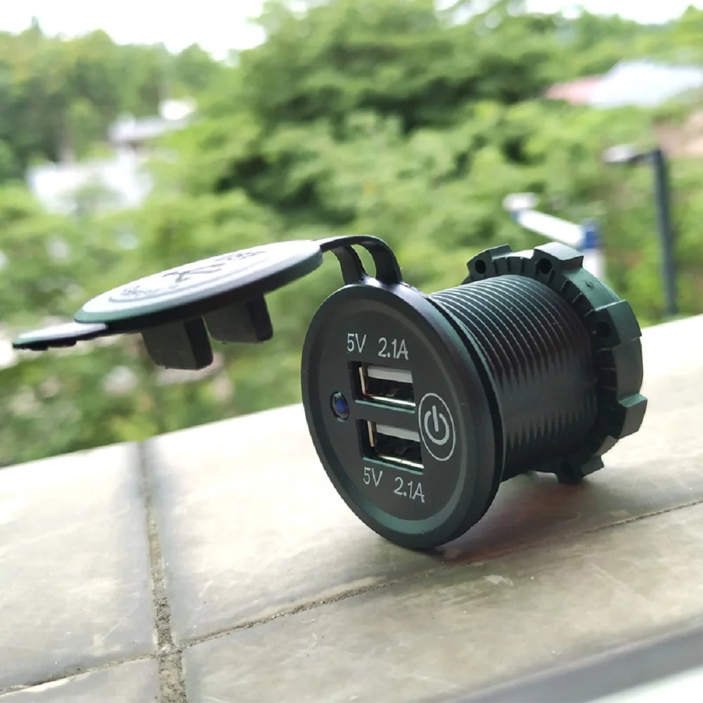 5 В/2 1 а универсальный адаптер зарядного устройства с двойным USB мотоциклетная