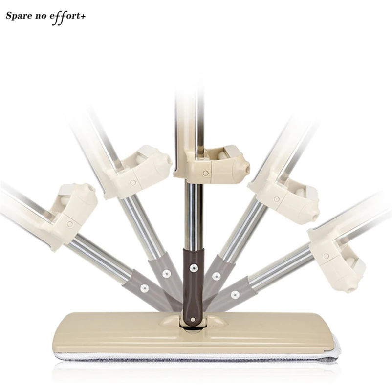 Вращающаяся Швабра для ленивых швабры со спреем автоматическая плоская