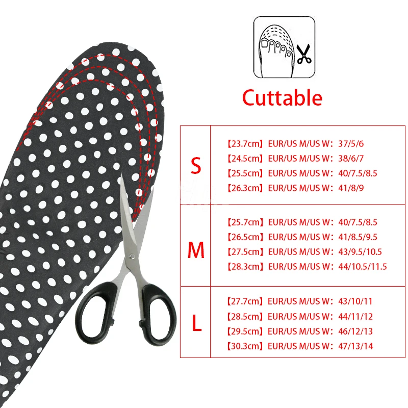 

Elino EVA Arch-Support Massage Insoles For Shoes Magnet Press Adjustable Flat Foot Shoe Pads For Men Women
