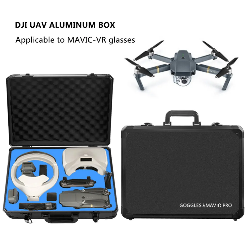 DJI БПЛА VR очки профессионального сумочка Мавик Drone чемодан случае аксессуары для