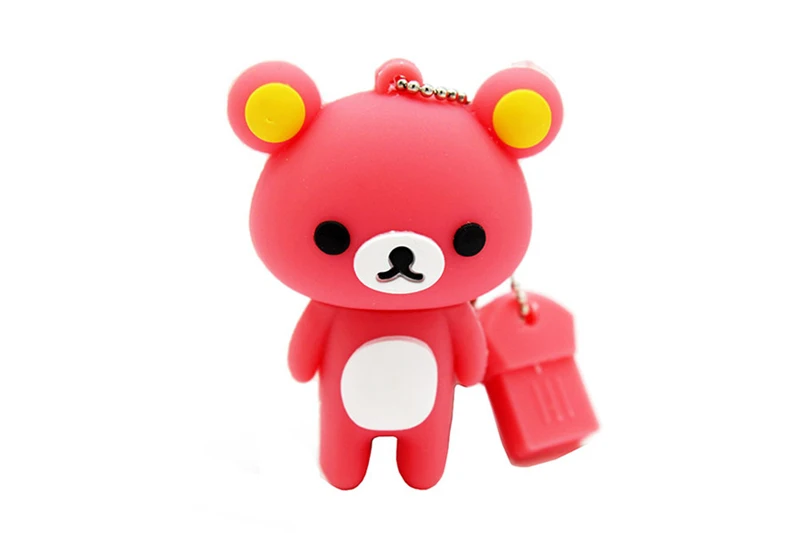 USB 3,0 милый флеш-накопитель Rilakkuma Bear style 16GB 32GB 64G 128G 256GB USB флеш-накопитель карта памяти U диск флешка