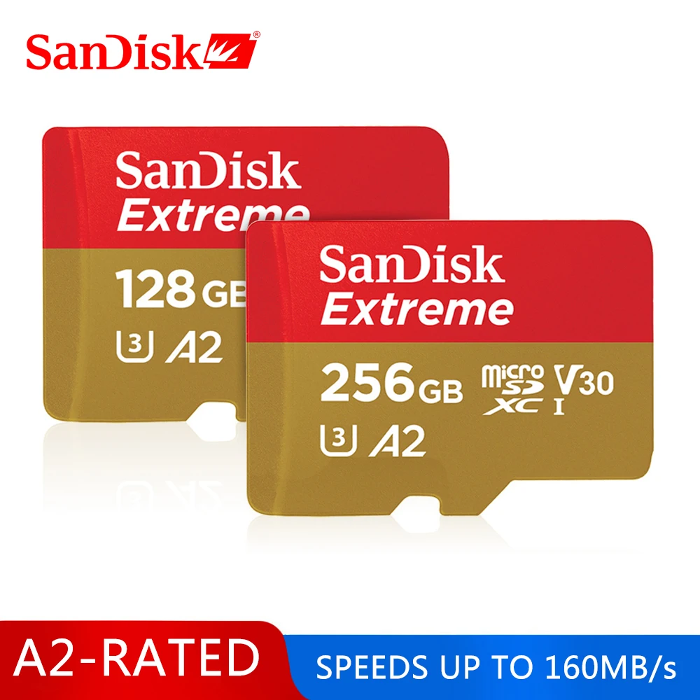 Карта памяти SanDisk Extreme 32/64/128/256/400 Гб|Карты памяти| |