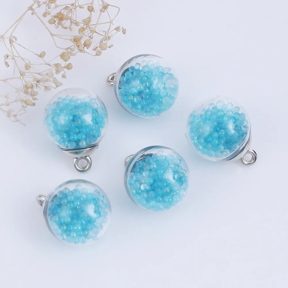 DoreenBeads самодельные результаты защелки для кулон Стекло Шарм Прозрачный