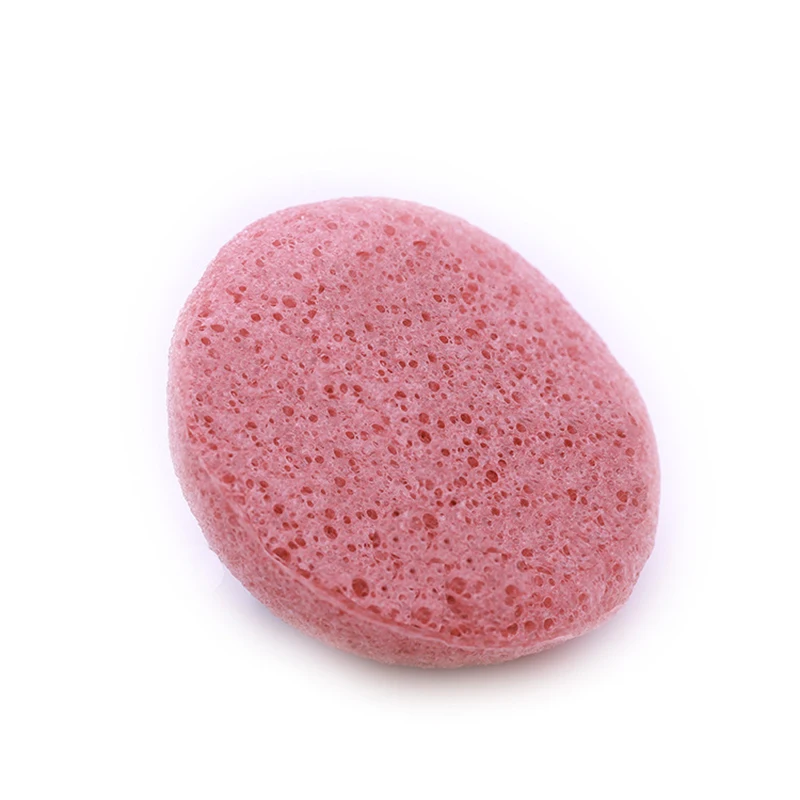 Konjac моющая губка для лица очищающая пенящаяся пуховка мягкий очиститель пор кожи для лица натуральные растительные волокна очищающие подушечки для лица Уход за кожей