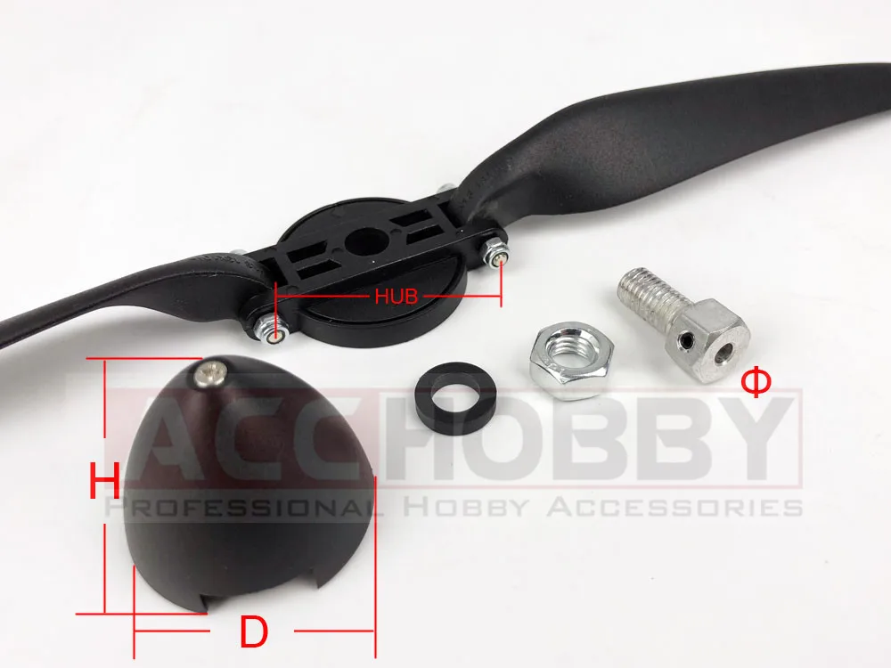 Бесплатная доставка детали RC пластиковый складной пропеллер с пластиковым