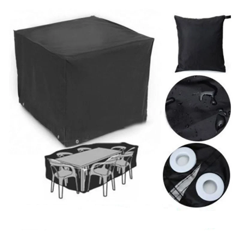 polyester kitchen table chair set covers outdoor garden patio furniture cover waterproof specialty tools | Дом и сад