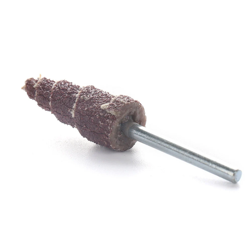 

10pcs Long Cone Deburring Flap Sanding Polishing Wheel for Rotating Tool New