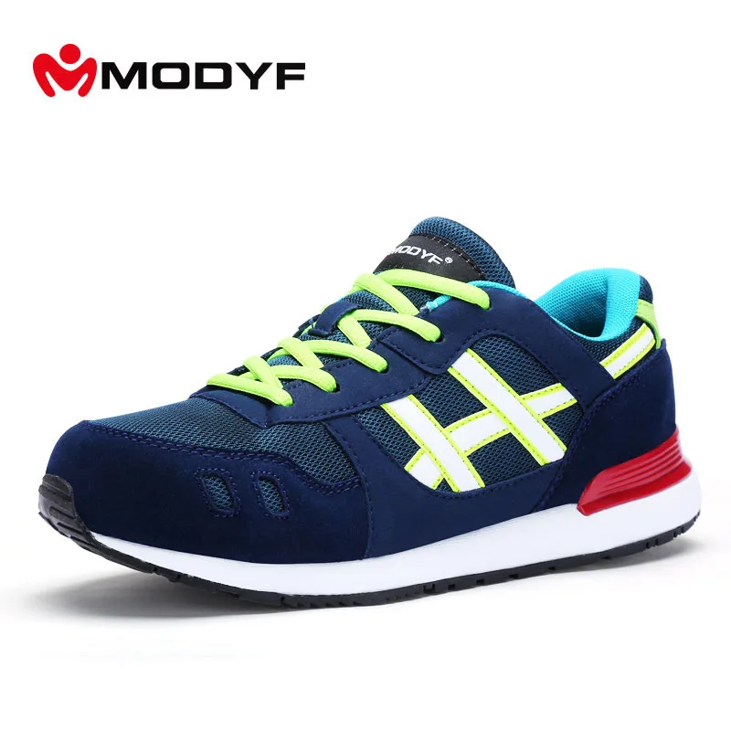 2018 new MODYF Free shipping men steel toe cap work safety shoes breathable boots fashion footwear protection | Обувь