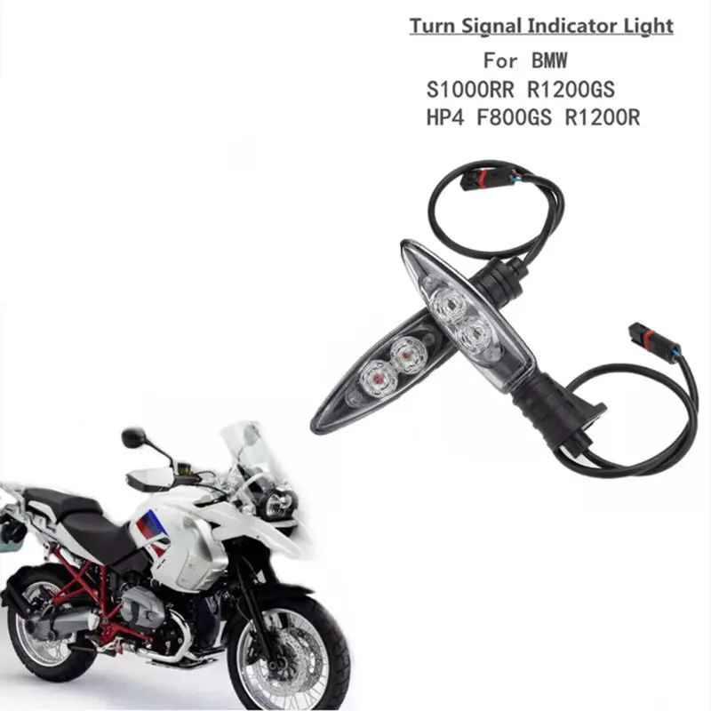 Пара светодиодный индикатор сигнала поворота светильник для BMW S1000RR R1200GS HP4 F800GS