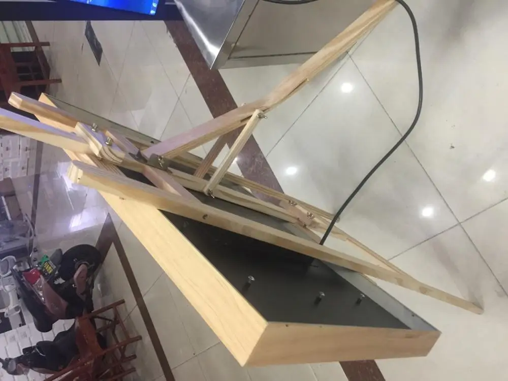 Деревянная рамка Wifi lcd рекламная цифровая вывеска 3" дюймов 27" дюймов 2" дюймовый ЖК-рекламный дисплей