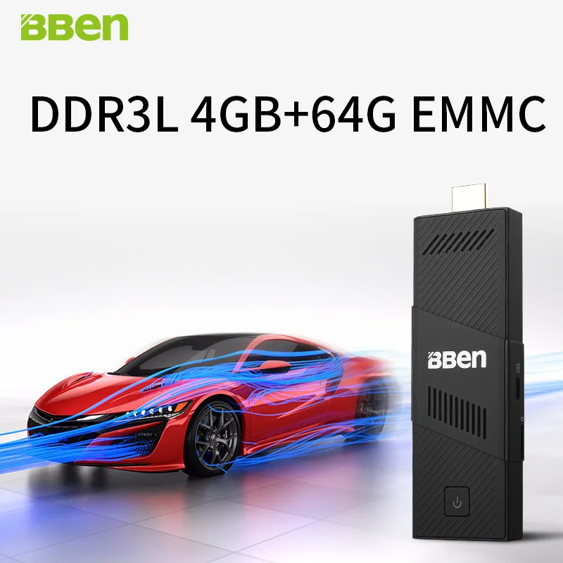 Мини ПК Bben MN9 intel Windows 10 4 + 64 ГБ emmc|mini computer|pc stickmini pc windows10 |