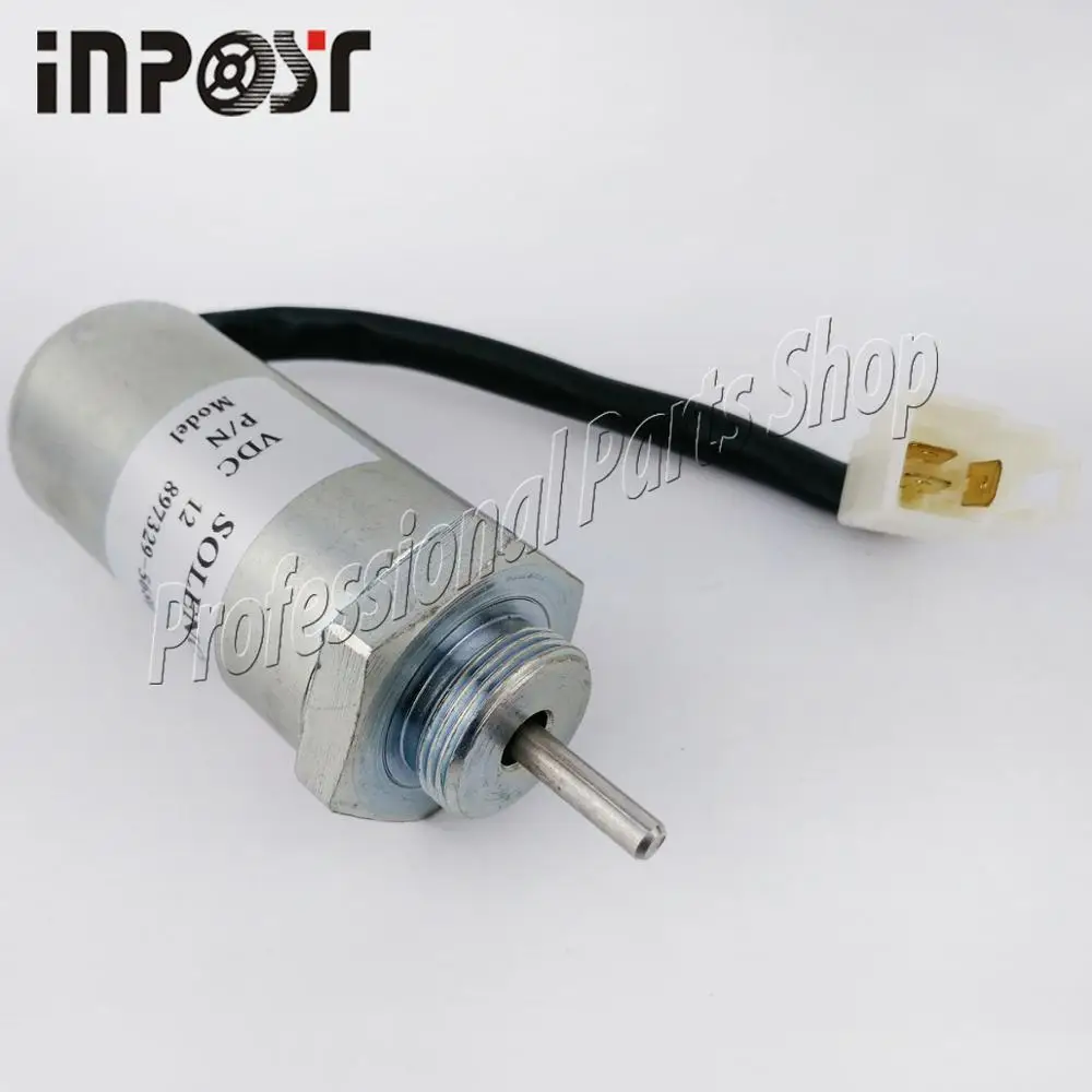 12V экскаватор двигателя Стоп соленоида 897329 5680 8973295680 для экскаватора EX400 Isuzu 3LD1 3LD2