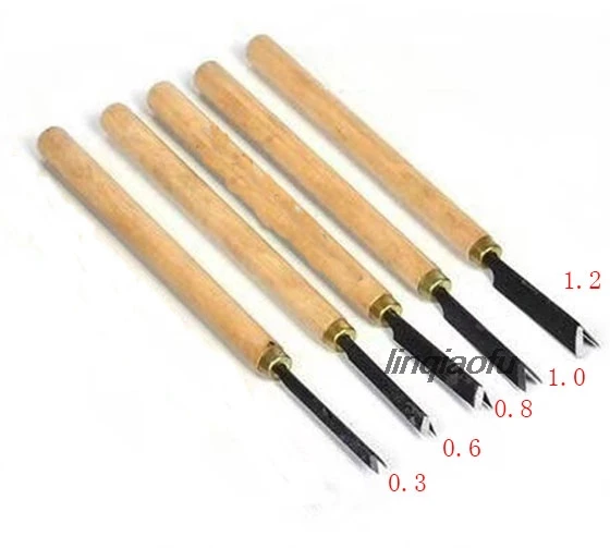 

Инструмент для резьбы по дереву нож для резьбы V-образный нож