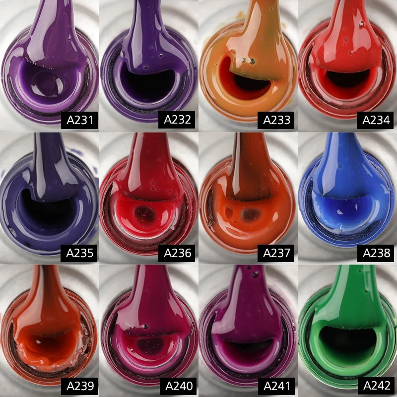 Набор гель-лаков для ногтей ROSALIND 7 мл 3 вида цветов температуры долговечные