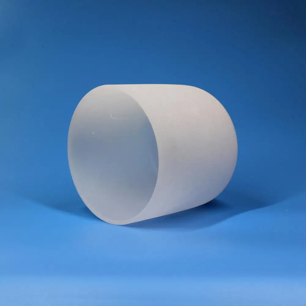 

9" CDEFGAB white frosted quartz crystal singing bowls for healing