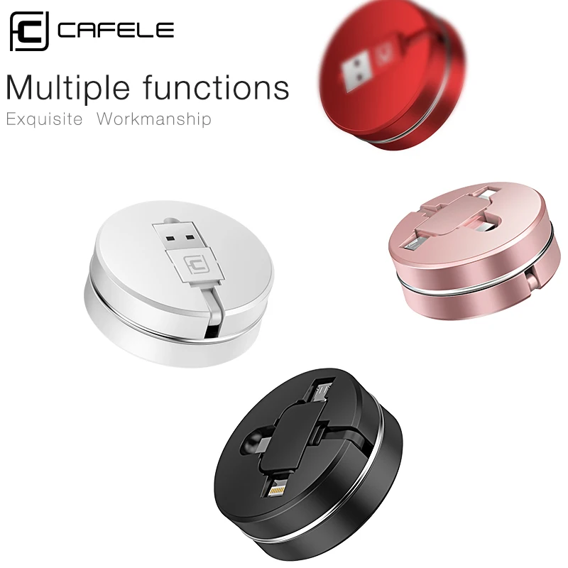 CAFELE 3 в 1 USB Type C usb провод зарядное устройство Micro кабель для Samsung Huawei Xiaomi зарядный