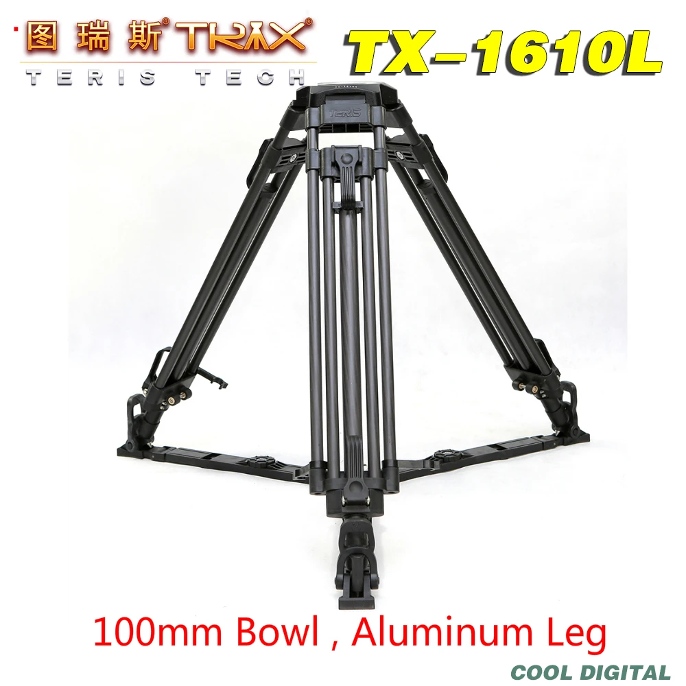 Трипод для видеокамеры TRIX Teris TX 1610L 100 мм алюминиевый TILTA Rig Red Scarlet Epic FS700|tripod for|video
