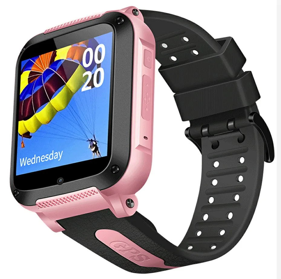 pink Смарт-часы Smarcent G3S для детей, gps, SOS, трекер положения телефона, водонепроницаемые, анти-потеря, Детские умные часы PK Q50 Q90 Q528 - Цвет: pink