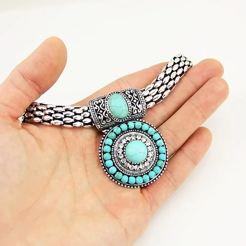 Женское Ожерелье в богемном стиле большой чокер бусины для ожерелья ювелирные