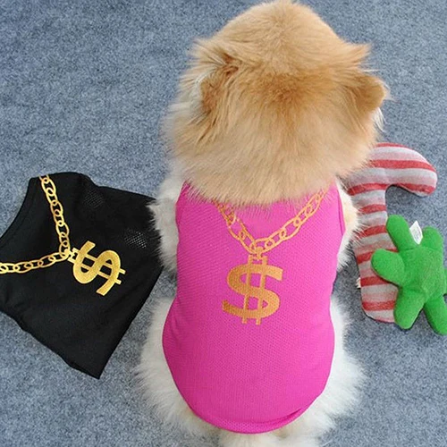 Pet Clothes Fashion Summer Print Puppy Small Dog Cat Vest T Shirt Apparel | Дом и сад