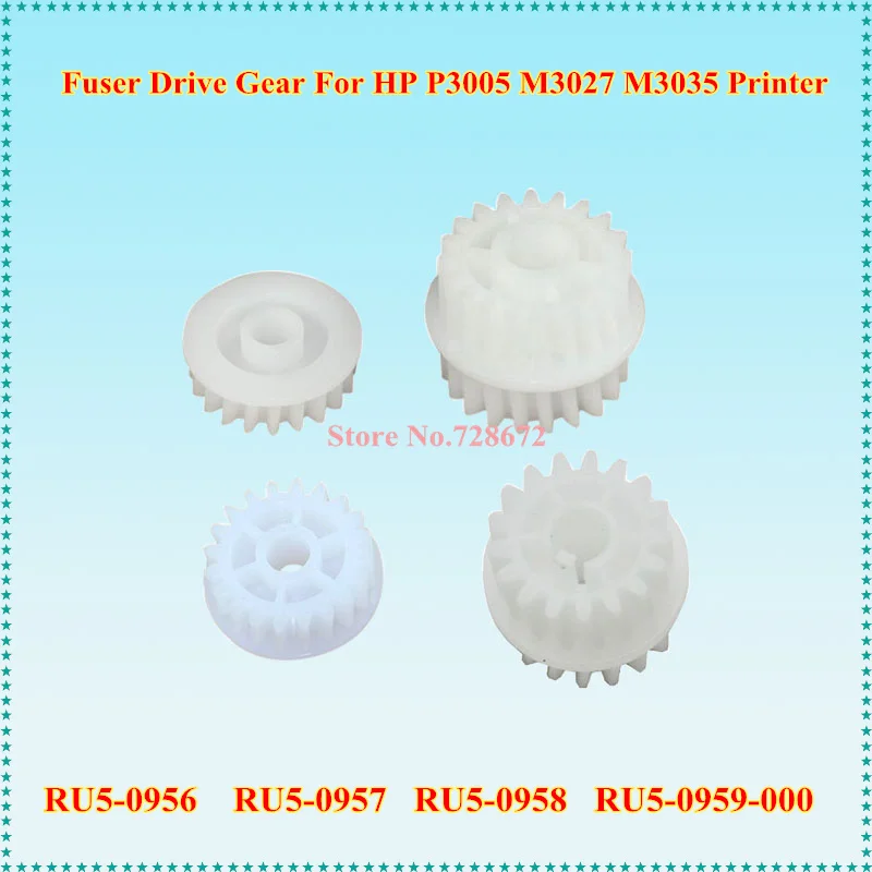 CB414 67923/0957/0958/0959 комплект шестеренок привода фьюзера для HP 3005 P3005 M3027 M3035 Детали