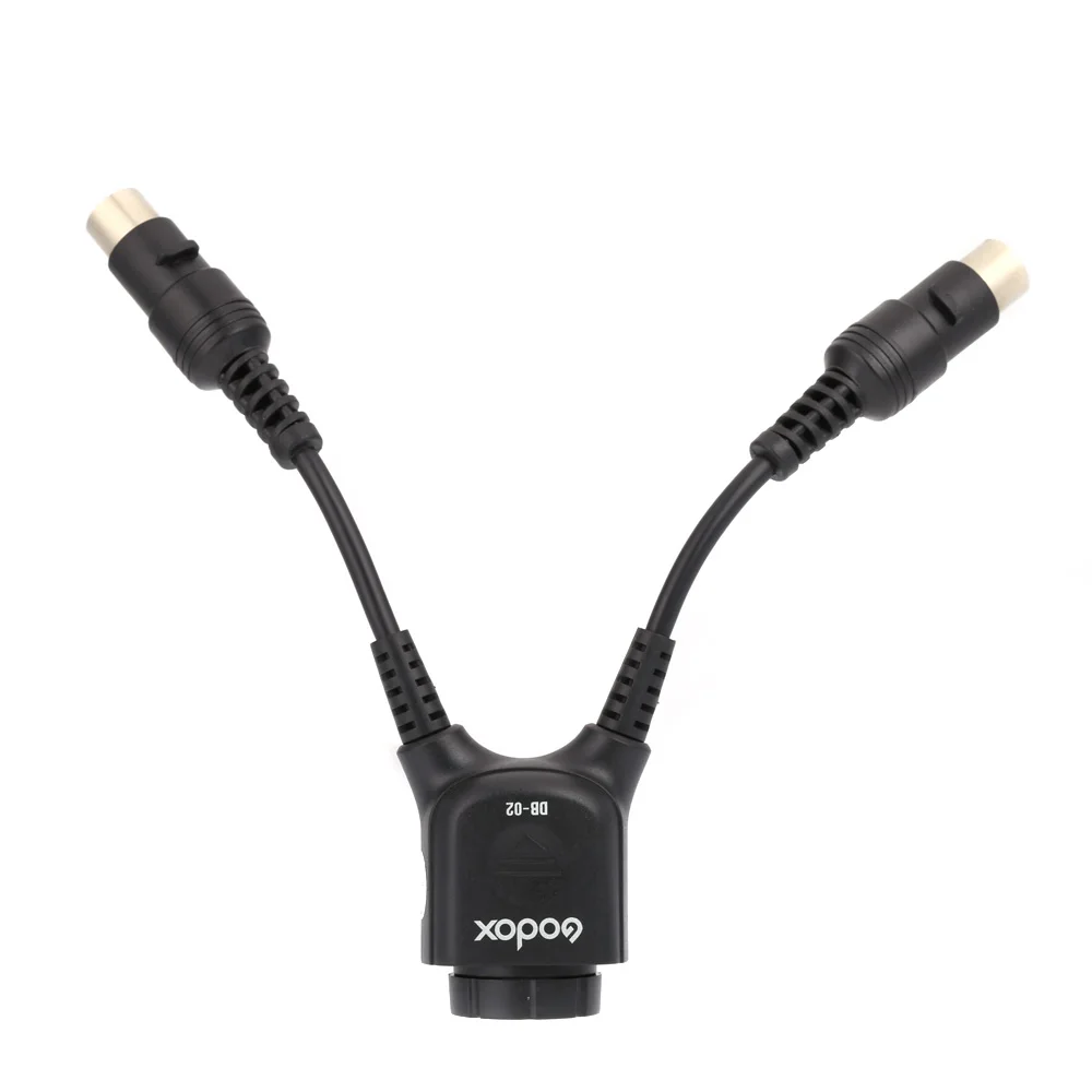 Адаптер для кабеля Godox DB-02 2 в 1 Y-типа Propac Power Pack PB960 AD360 AD180 улучшенное время