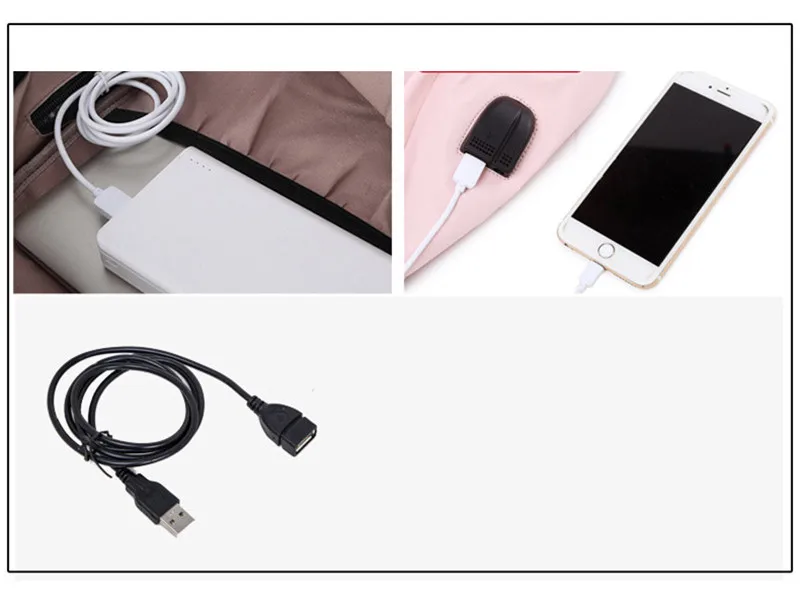 Водонепроницаемая дорожная сумка для женщин, внешний USB зарядка, женский рюкзак, Mochila Escolar, для девочек, рюкзак для ноутбука, школьный рюкзак для подростков