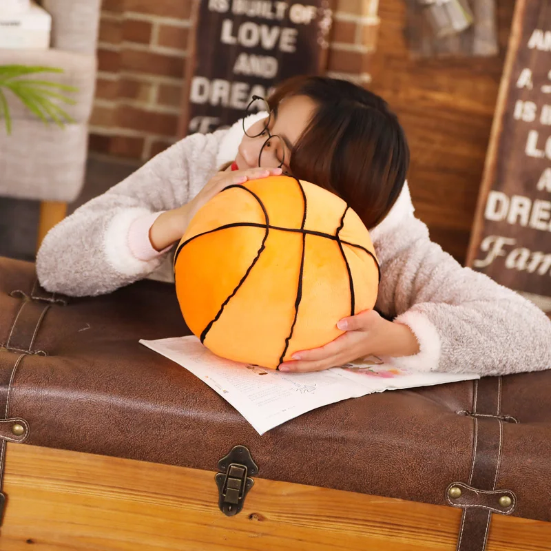 Милые плюшевые игрушки для баскетбола 28 см креативные современные спортивные
