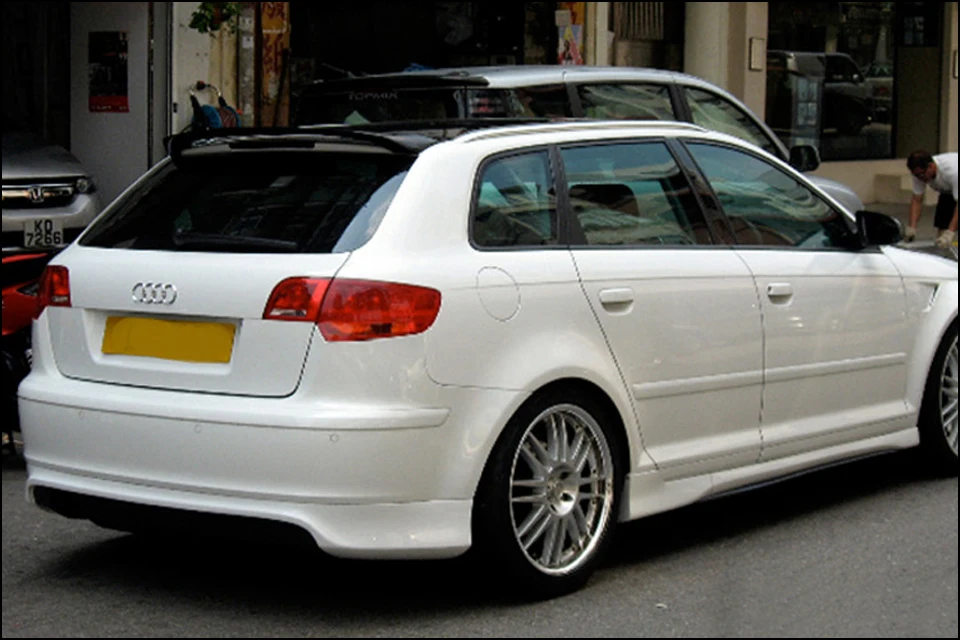Oettinge style Garbon fiber Задний спойлер на крышу для AUDI A3 8P Sportback 2009 2010 2011 2012 год A3 CF задний спойлер на багажник