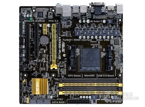 ASUS A55BM-PLUS FM2 + Материнская плата DDR3 ПАМЯТЬ б/у 90% новая | Компьютеры и офис