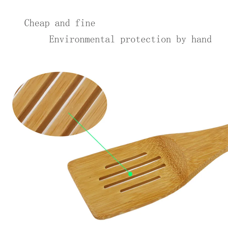 6 шт. кухонная утварь из бамбукового дерева | Дом и сад