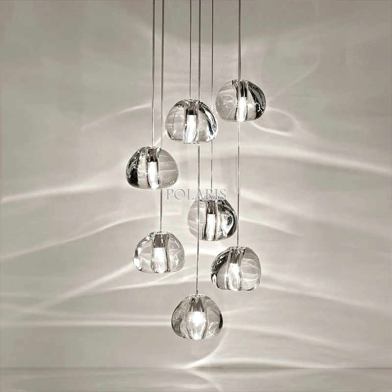 Современный светодиодный хрустальный светильник большой гостиничный ресторан