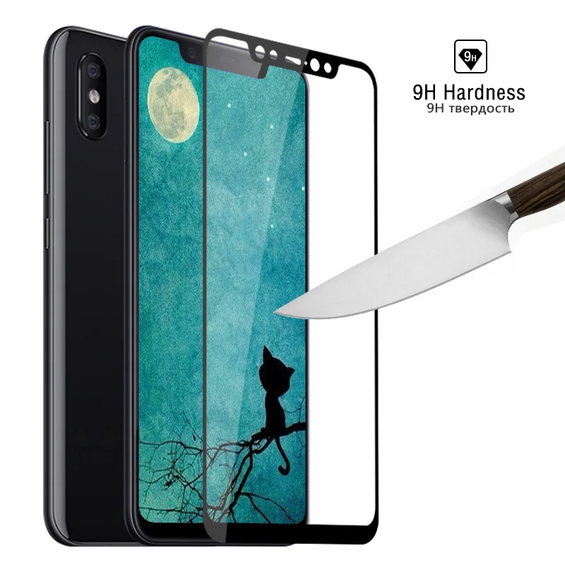 Protective Tempered Glass for Xiaomi 8 Mi8 Screen Protection Back Protector Full Cover M8 | Мобильные телефоны и
