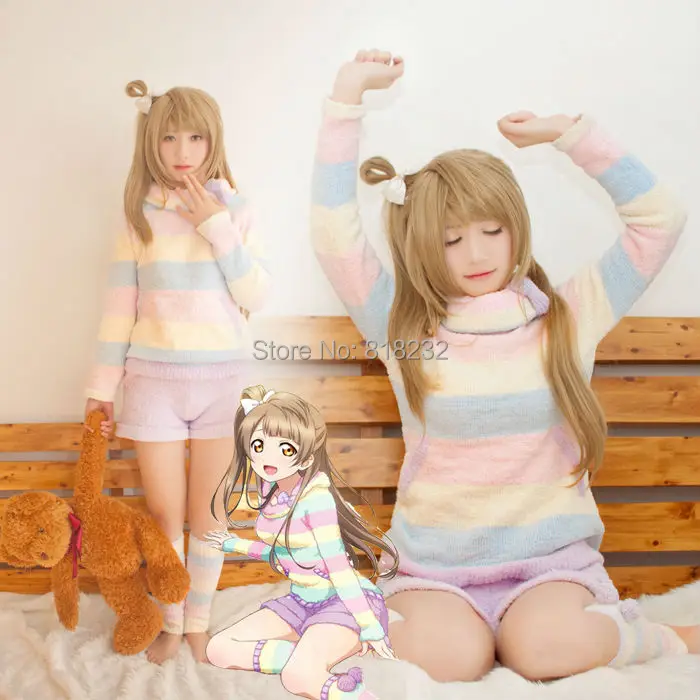Просвет LoveLive! Love Live Minami Kotori пижамы ночное белье домашнее платье униформа костюмы