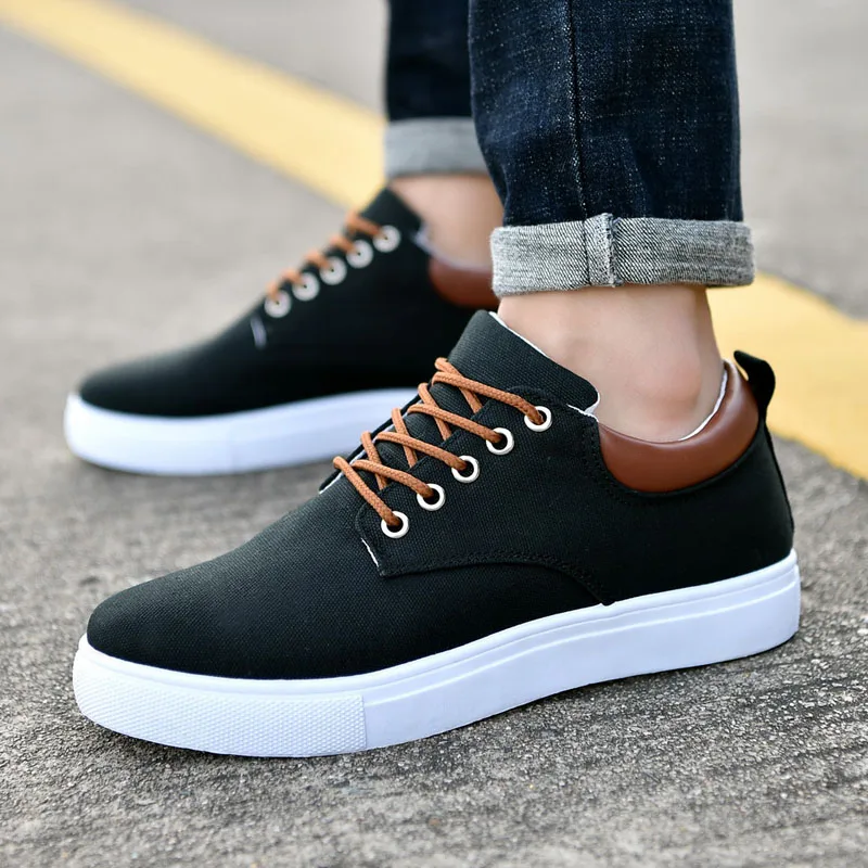 REETENE Autumn Casual Shoes Men Fashion Canvas 2020 Comfotable Men'S Zapatos De Invierno | Обувь