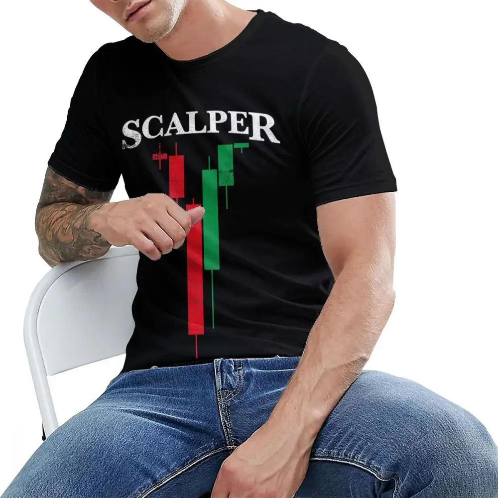 Футболка для мужской с круглым воротником Scalper Форекс инвестиционный запас