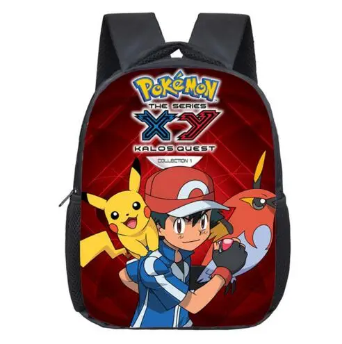 Аниме Покемон Рюкзак Карманный Монстр школьная сумка Ash Ketchum/Пикачу школьные